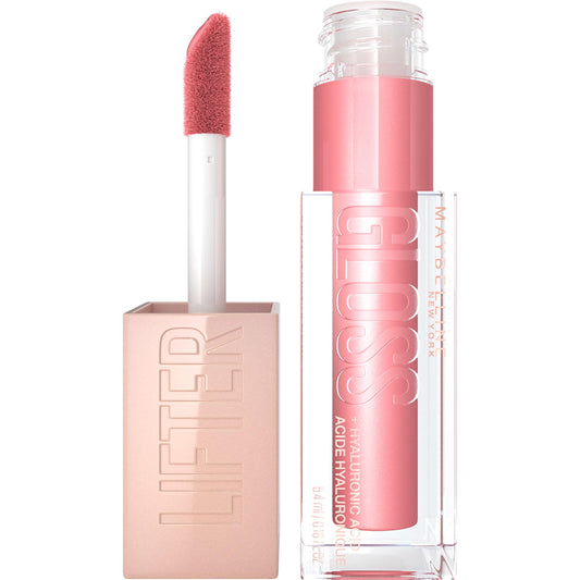 Maybelline New York Plumping & Hydrating Lip Gloss with Hyaluronic Acid, 5.4ml - Shade: 004 (Silk)