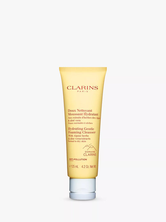 Clarins Hydrating gentle Foaming Cleanser Normal To Dry Skin 125ml