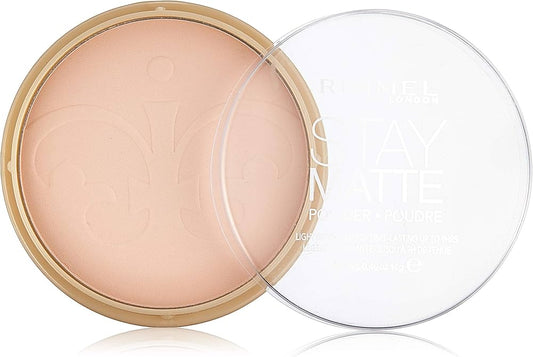 Rimmel London Stay Matte Pressed Powder - 002 Pink Blossom, 14g